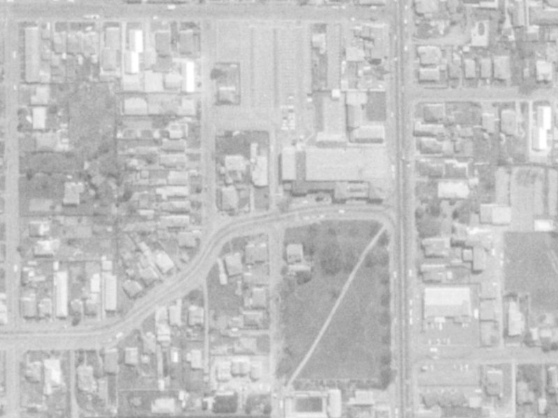 73 London Street from the air, 1975-1979