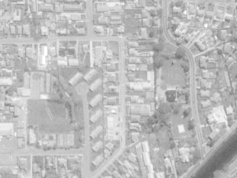 75 Vogel Street from the air, 1975-1979