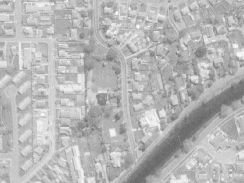 10 Eveleyn Couzins Avenue from the air, 1975-1979