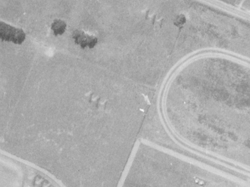 127R Rannoch Drive from the air, 1975-1979