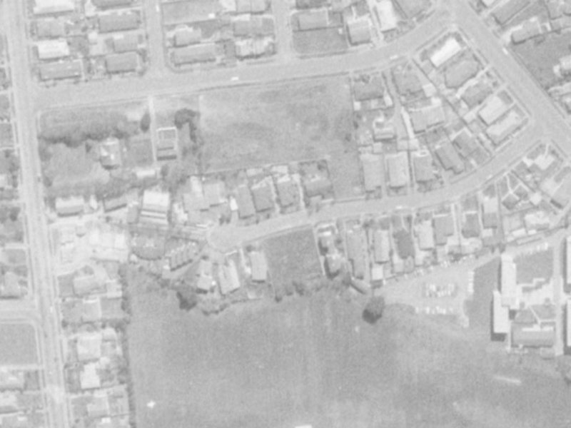 26 Newbridge Place from the air, 1975-1979