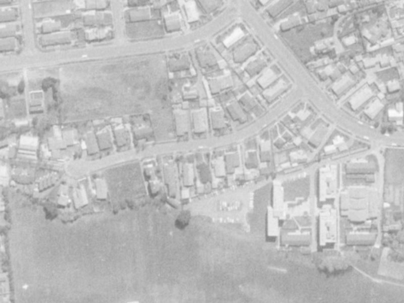 14 Newbridge Place from the air, 1975-1979