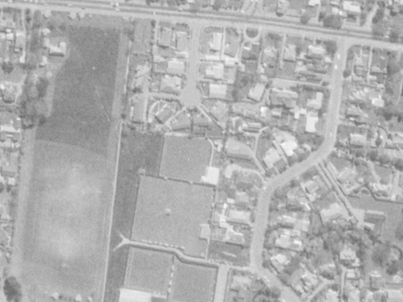 28a Makora Street from the air, 1975-1979