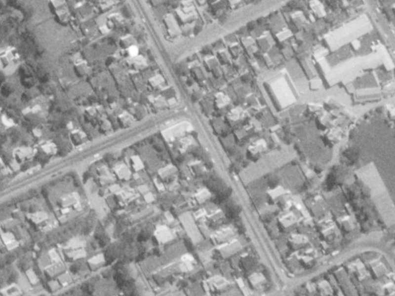 37B Rossall Street from the air, 1975-1979