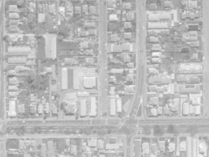 13 Packe Street from the air, 1975-1979