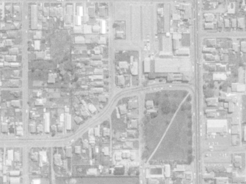 71 London Street from the air, 1975-1979