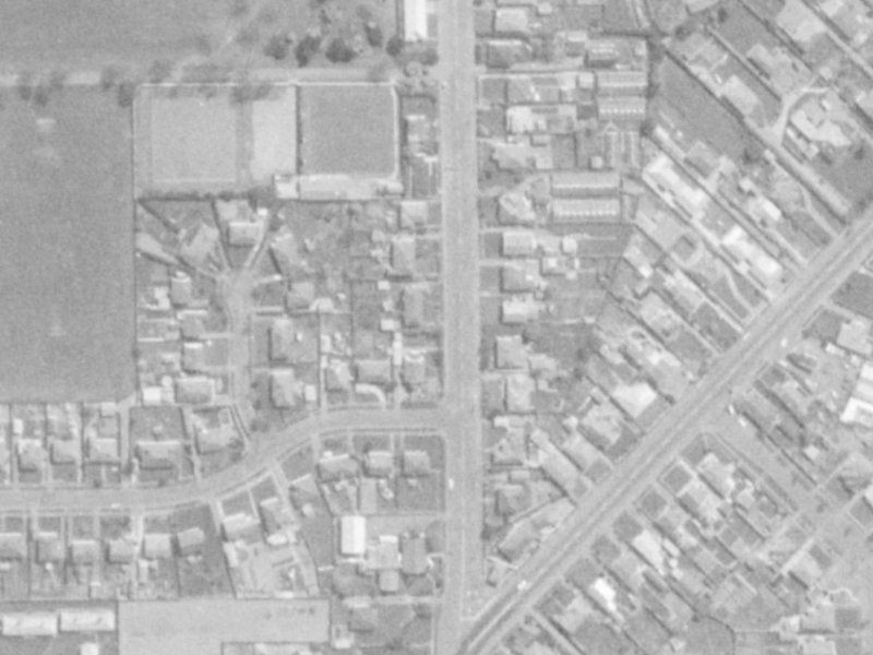 131 Kerrs Road from the air, 1975-1979