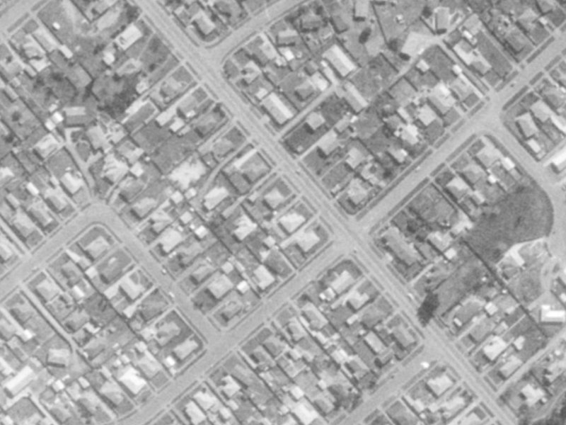 364 Breezes Road from the air, 1975-1979