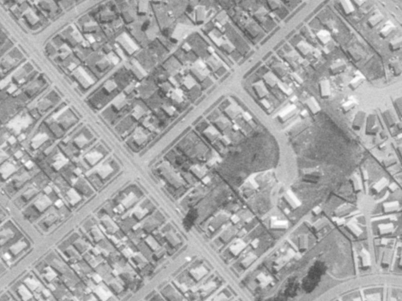 62A Rowses Road from the air, 1975-1979