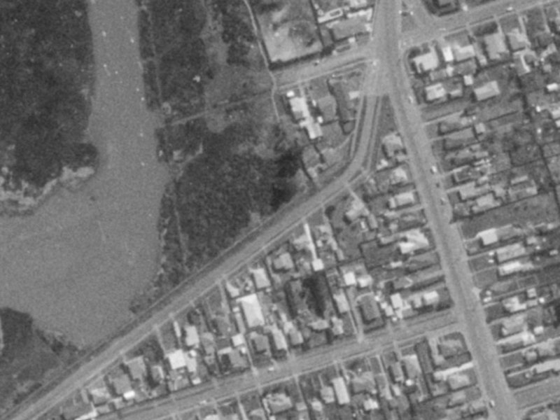9 Kibblewhite Street from the air, 1975-1979