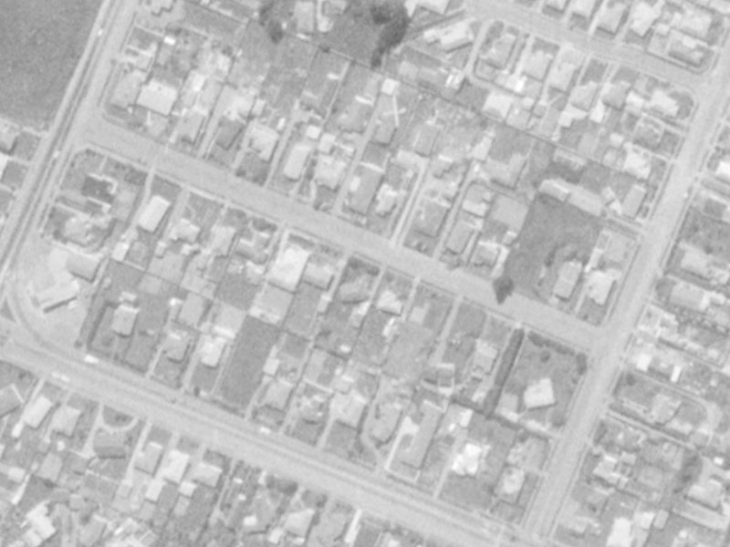 20 Dinton Street from the air, 1975-1979