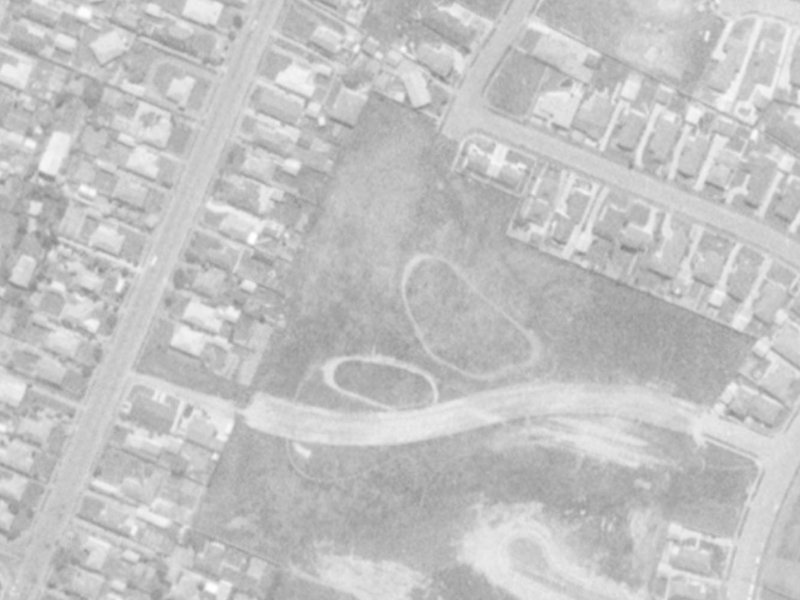41 Westmont Street from the air, 1975-1979