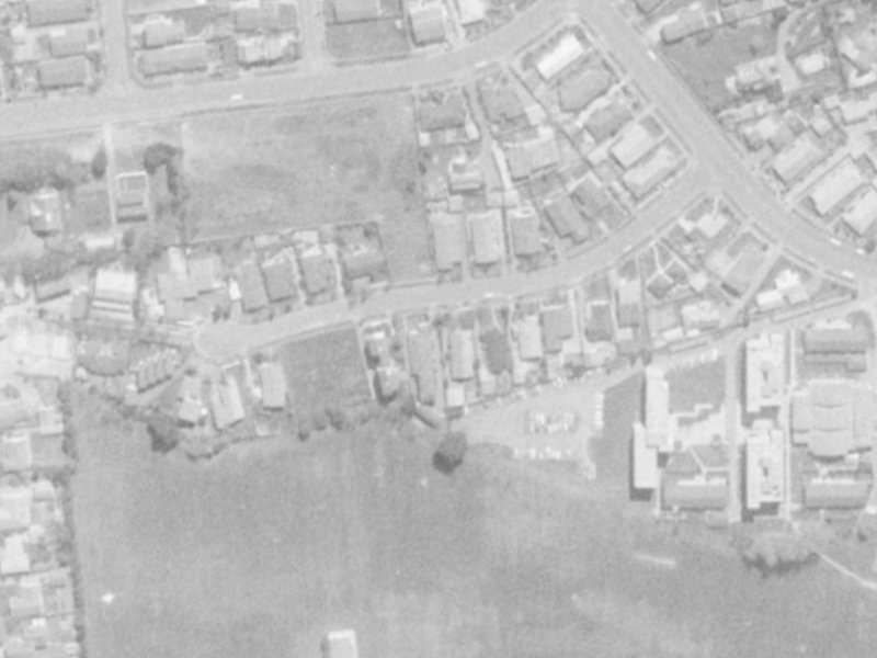 17 Newbridge Place from the air, 1975-1979
