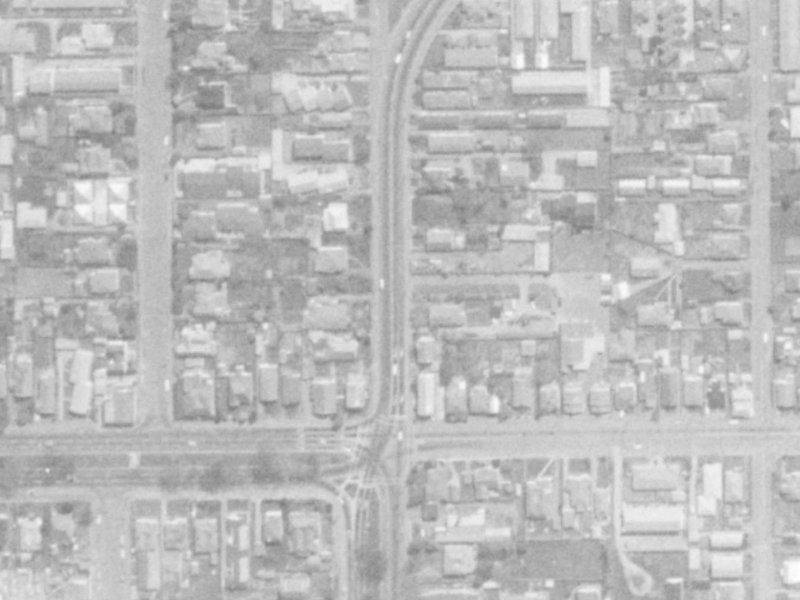10 Whitmore Street from the air, 1975-1979