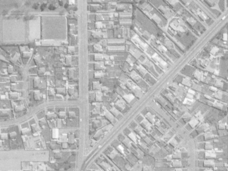 126A Kerrs Road from the air, 1975-1979
