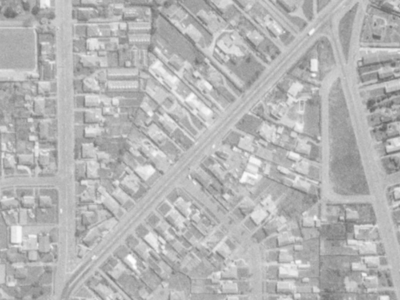 24I Wainoni Road from the air, 1975-1979