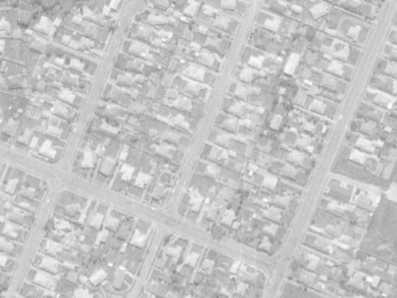 20A Tintern Avenue from the air, 1975-1979