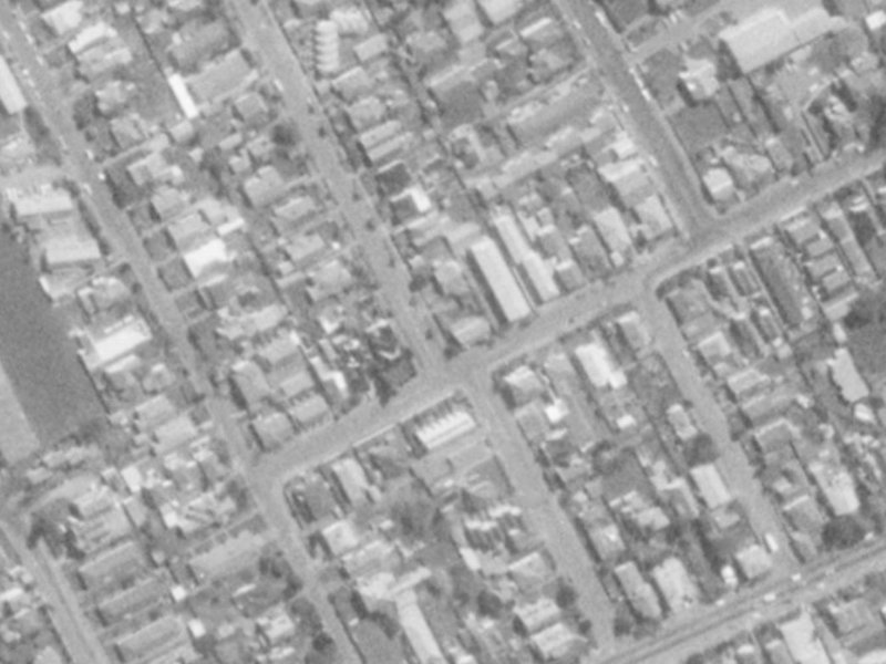 2 Clissold Street from the air, 1975-1979