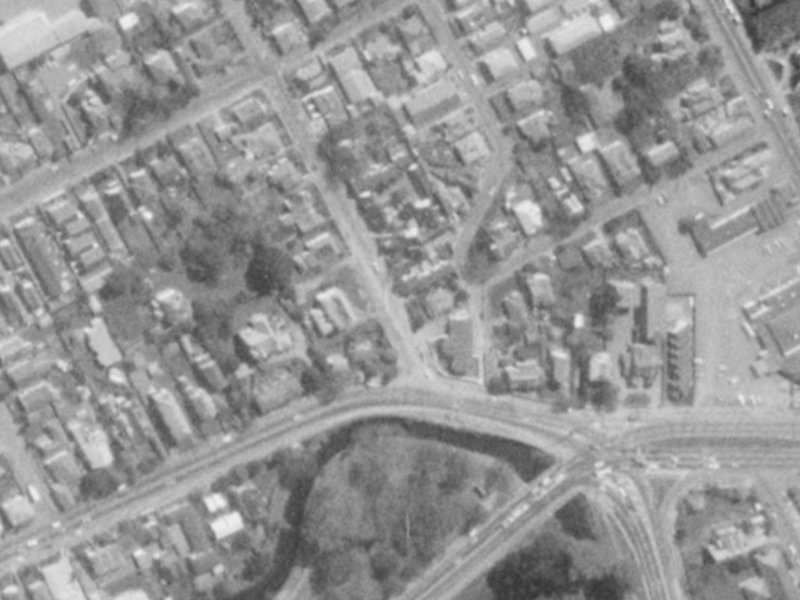 10 Shrewsbury Street from the air, 1975-1979