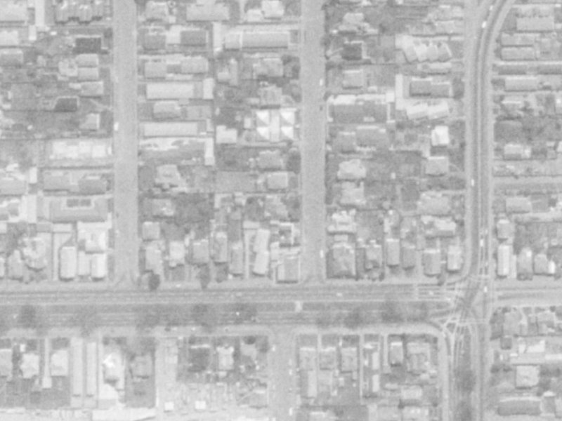 9B Champion Street from the air, 1975-1979