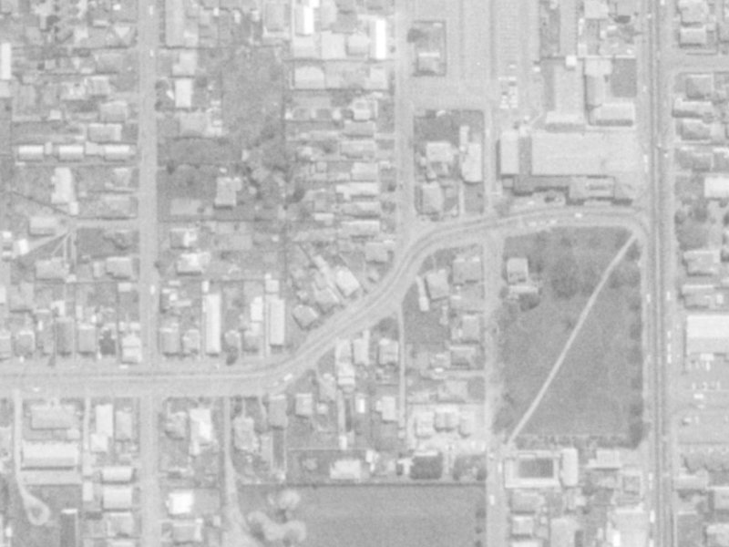 63 London Street from the air, 1975-1979