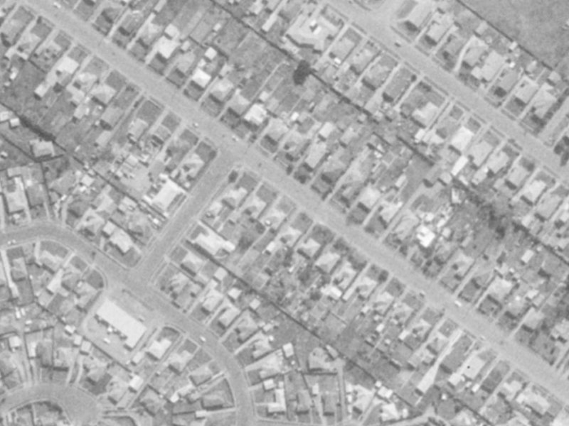 54 Ottawa Road from the air, 1975-1979