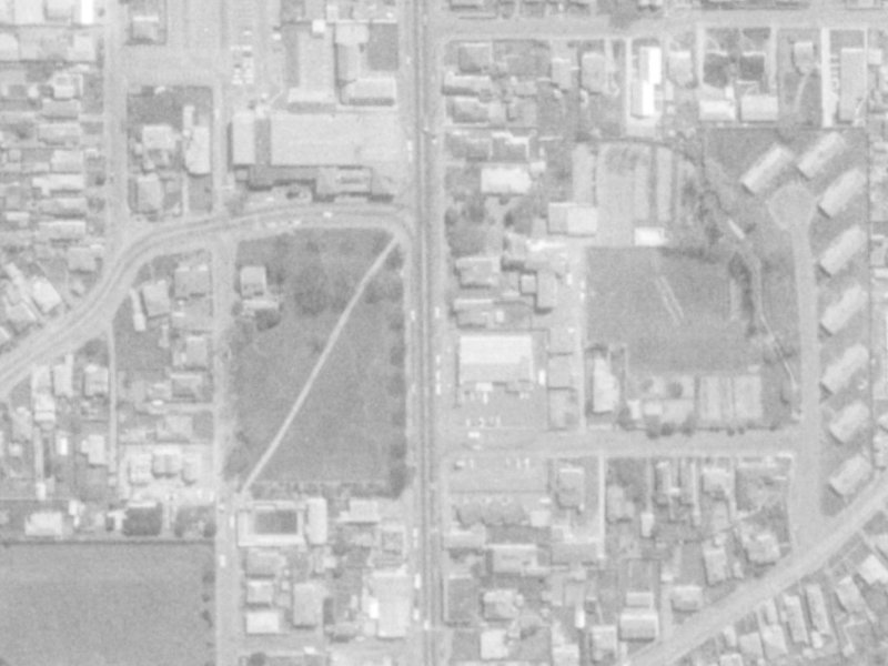 288 Stanmore Road from the air, 1975-1979