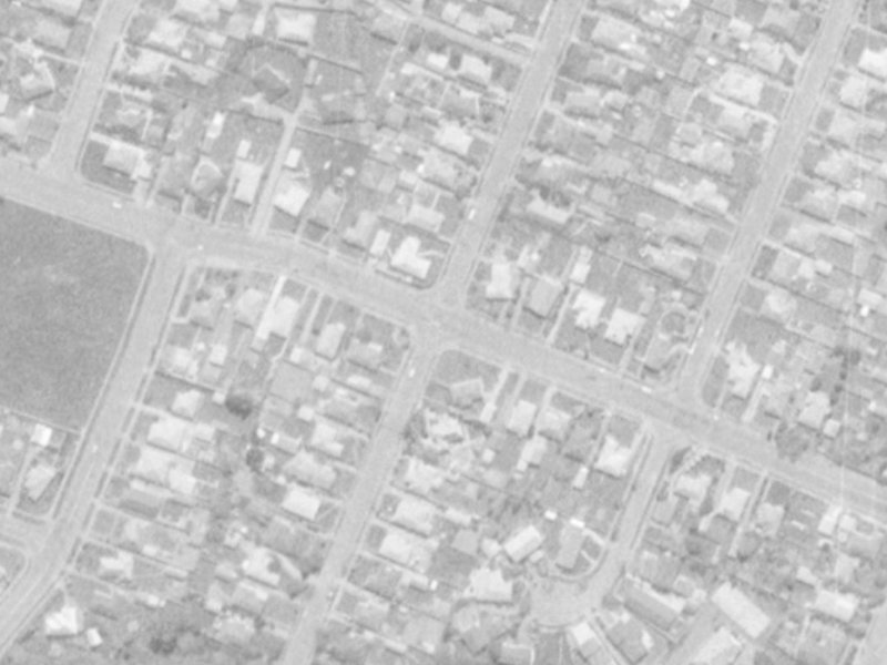 68 Balrudry Street from the air, 1975-1979