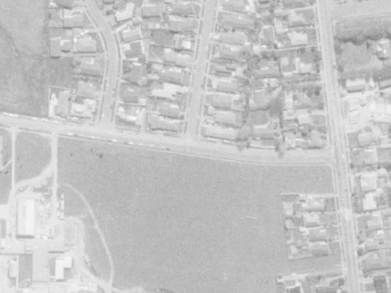 45 Lynfield Avenue from the air, 1975-1979