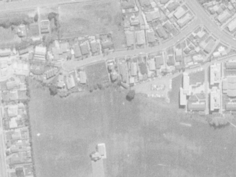 21 Newbridge Place from the air, 1975-1979