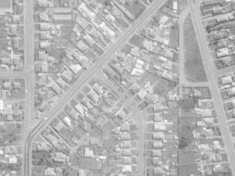 52A Pannell Avenue from the air, 1975-1979