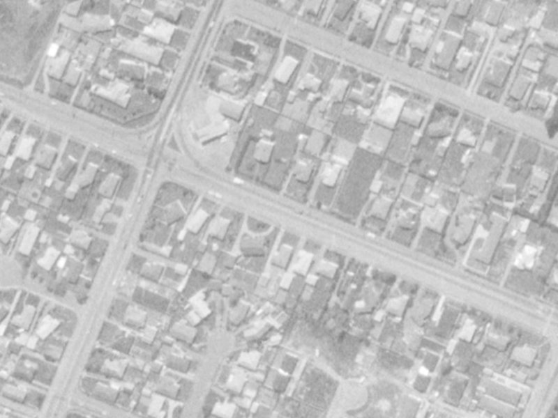 393 Yaldhurst Road from the air, 1975-1979