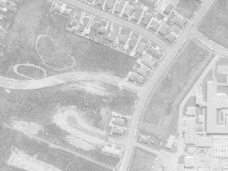 3 Montclare Avenue from the air, 1975-1979
