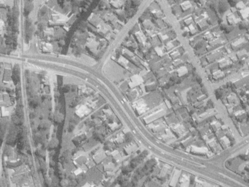 56 Fendalton Road from the air, 1975-1979