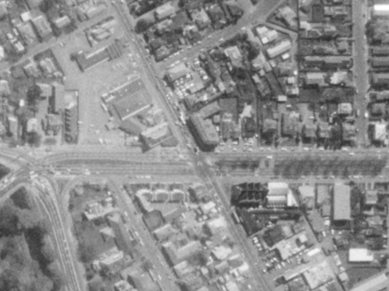 4 Papanui Road from the air, 1975-1979