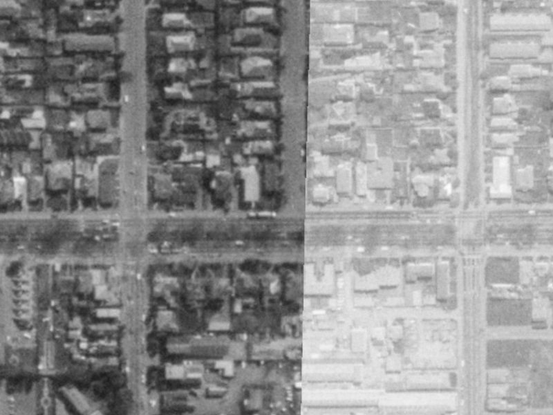 1 Bishop Street from the air, 1975-1979