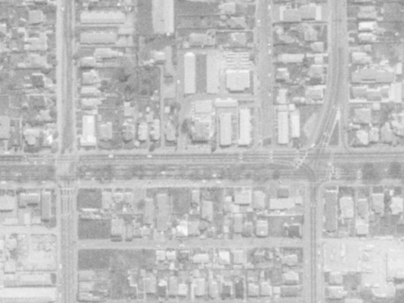 265 Bealey Avenue from the air, 1975-1979