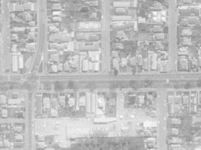 5 Geraldine Street from the air, 1975-1979