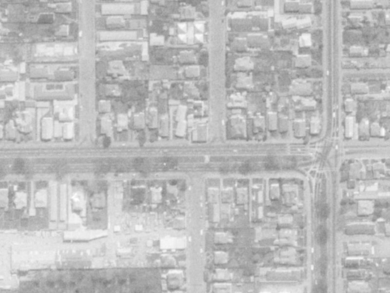 324 Bealey Avenue from the air, 1975-1979