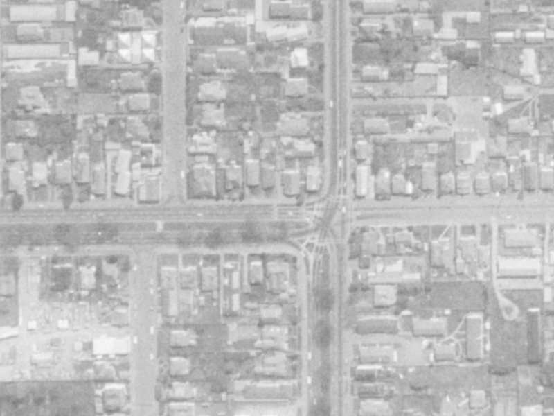 339 Bealey Avenue from the air, 1975-1979