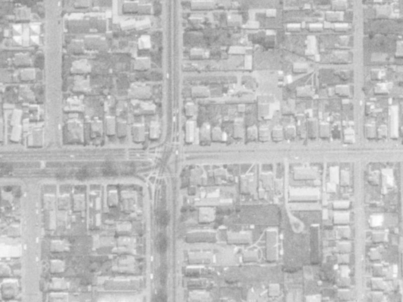 5 London Street from the air, 1975-1979