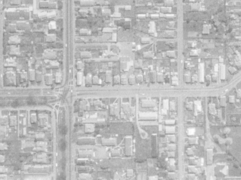 15 London Street from the air, 1975-1979