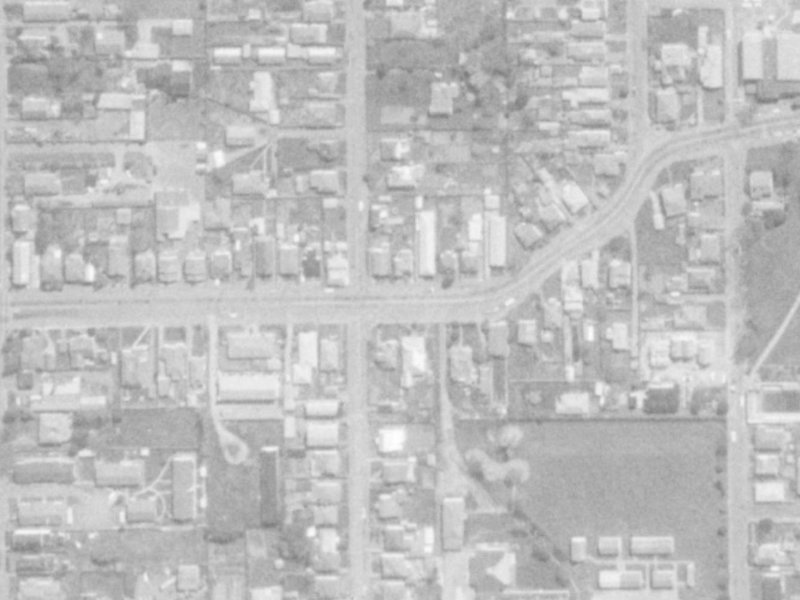 37 London Street from the air, 1975-1979