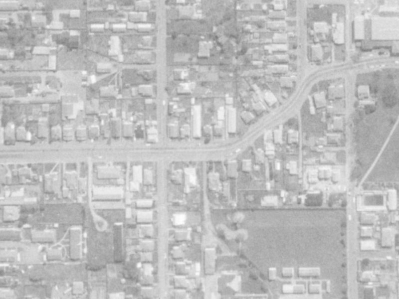 41 London Street from the air, 1975-1979