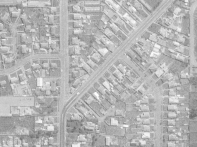 8A Wainoni Road from the air, 1975-1979