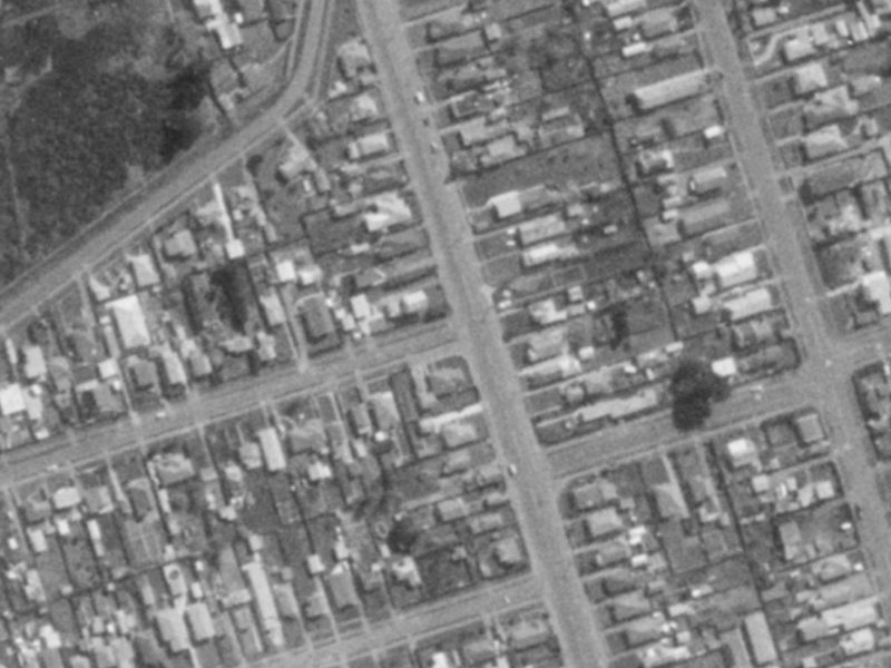 1A Falcon Street from the air, 1975-1979