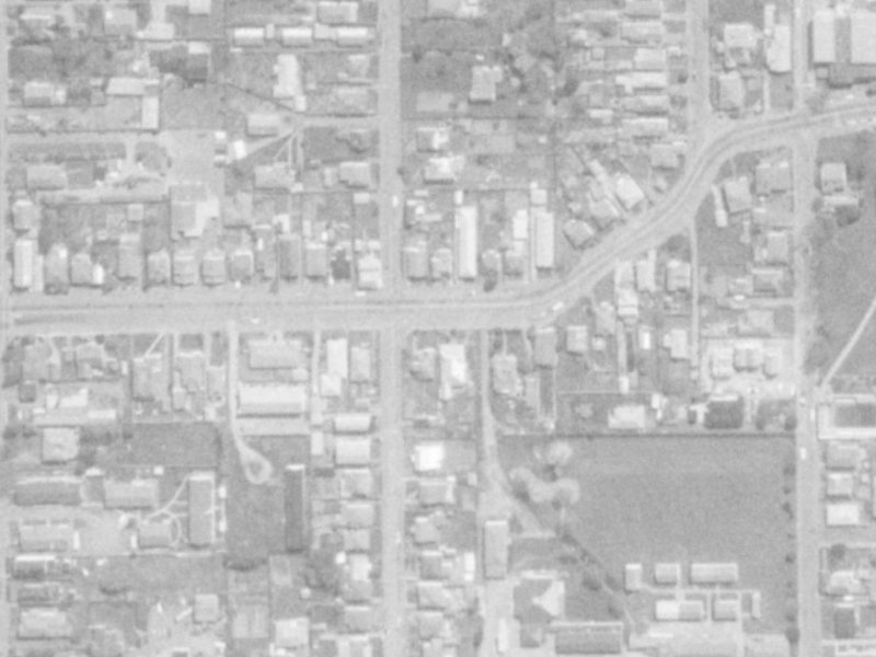 36 London Street from the air, 1975-1979