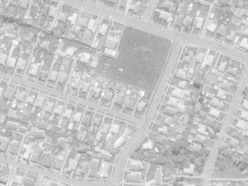 6 Bevington Street from the air, 1975-1979