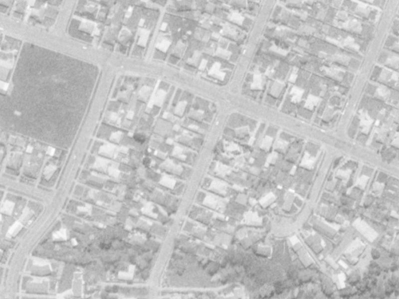 57 Balrudry Street from the air, 1975-1979