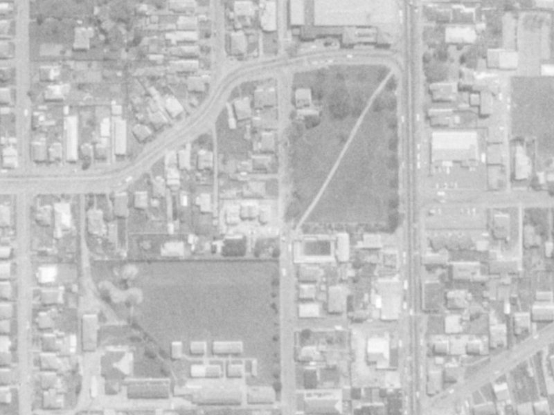 37 Pavitt Street from the air, 1975-1979